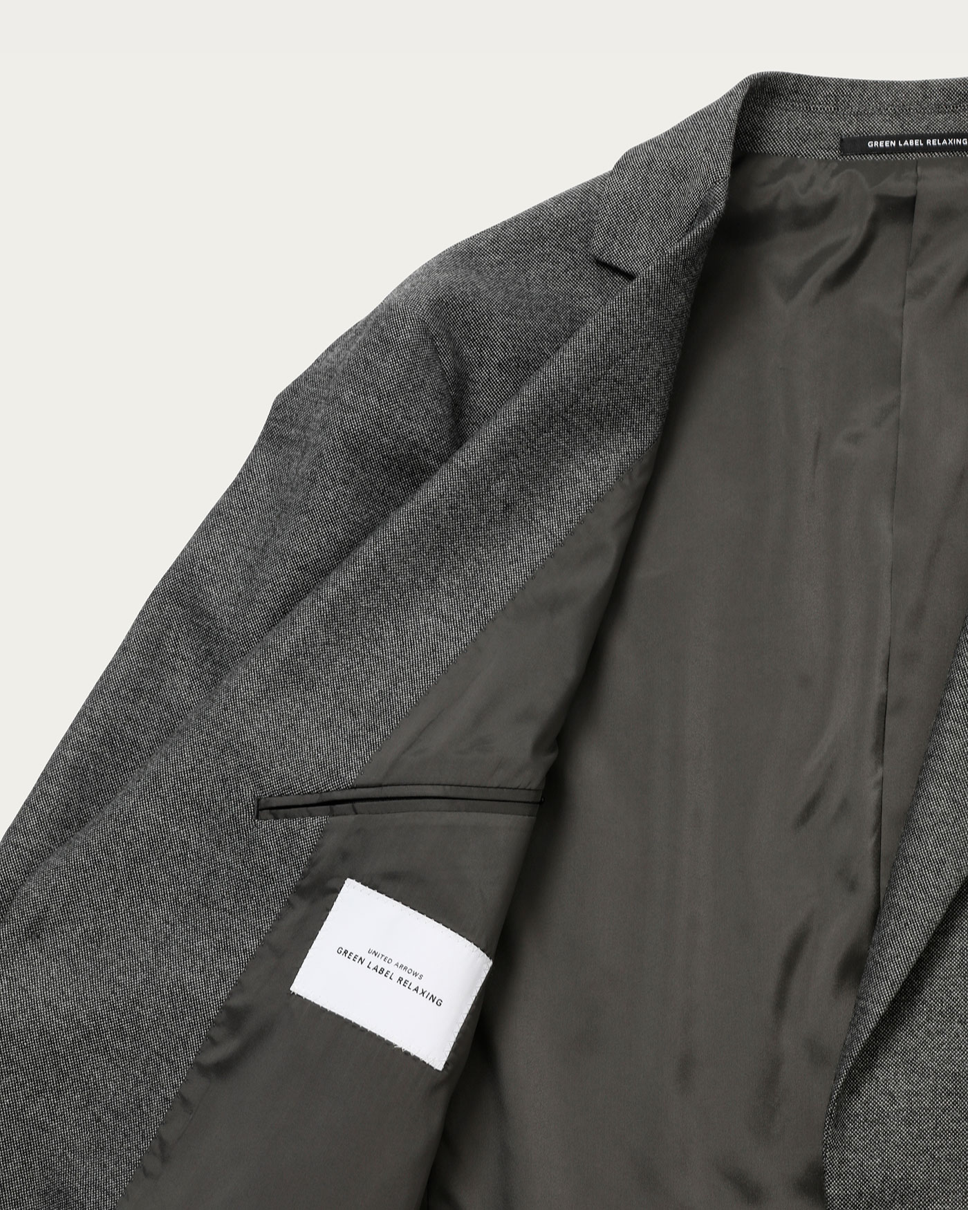  2024年おすすめのアイテム満載 Jacket｜OUTERWEAR｜グリーンレーベル リラクシング（green ノーカラージャケット