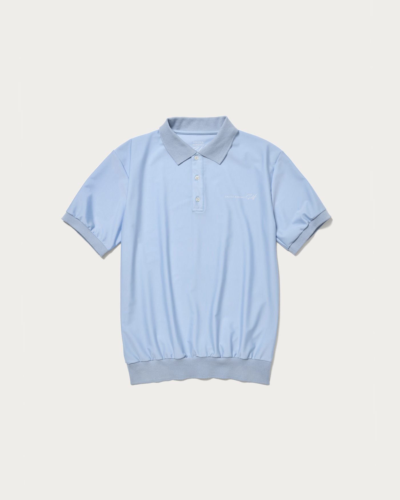 新品 unitedarrows golf 機能素材 POLO 日本製 ポロシャツ