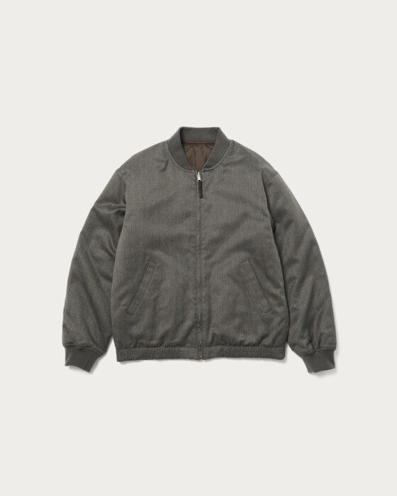 くすみブルーユナイテッドアローズグリーンレーベルリラクシングノーカラージャケット green label relaxing｜グリーンレーベル リラクシングのノー