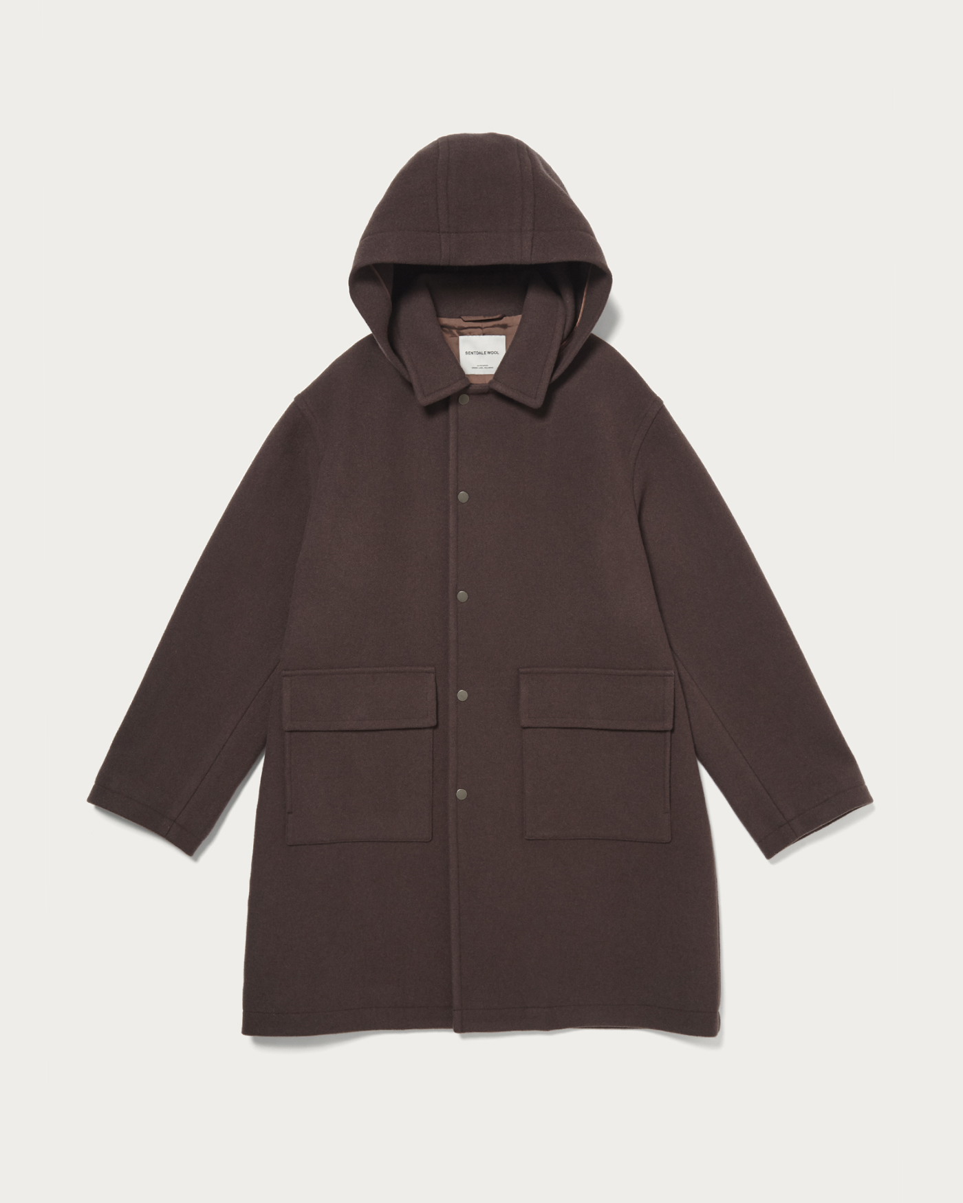 GREENLABELオレンジ ウール ピーコート GREENLABELオレンジ ウール ピーコート