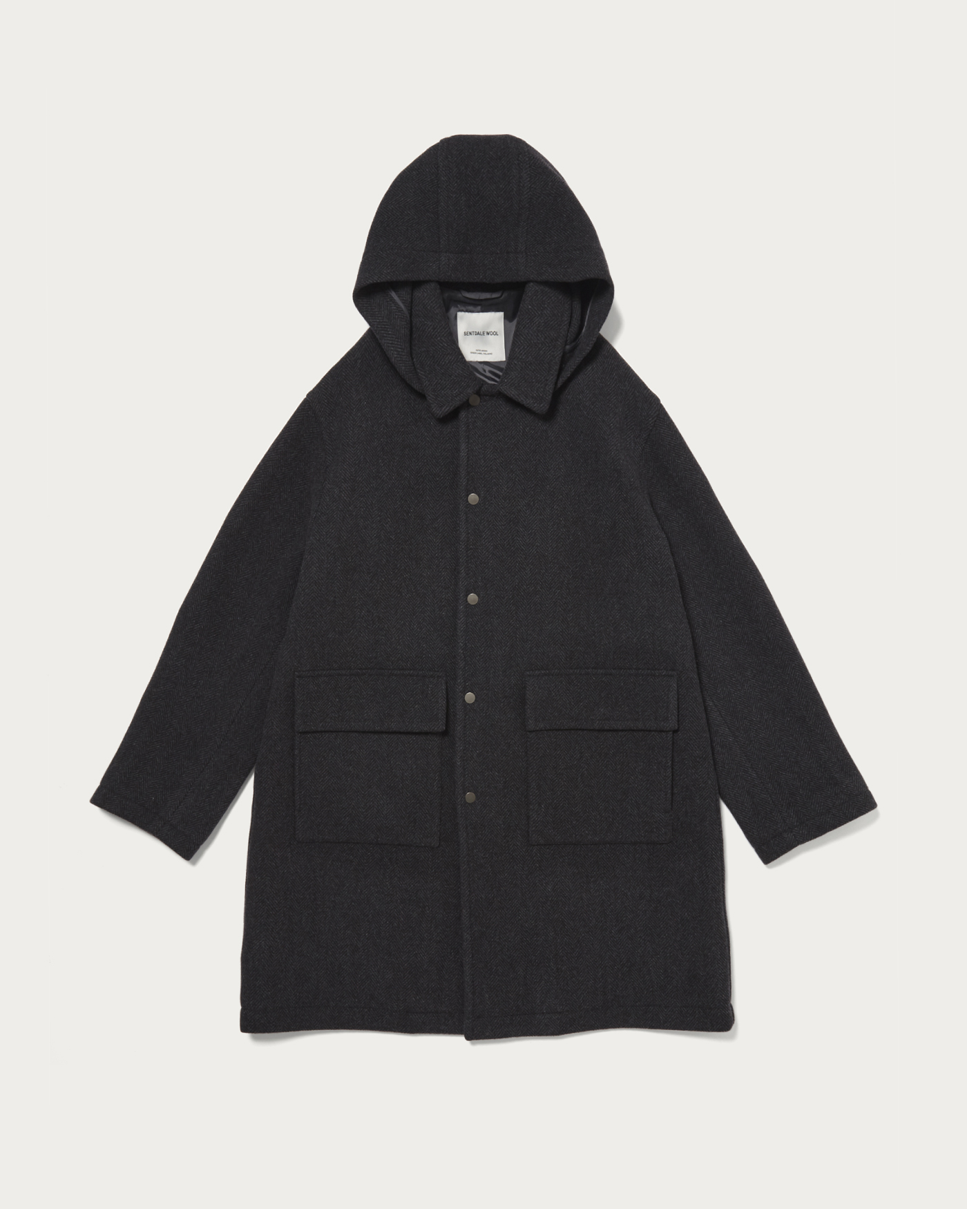 UNITED ARROWS SENTDALE WOOL 黒ジャケット Coat｜OUTERWEAR｜グリーンレーベル リラクシング（green label