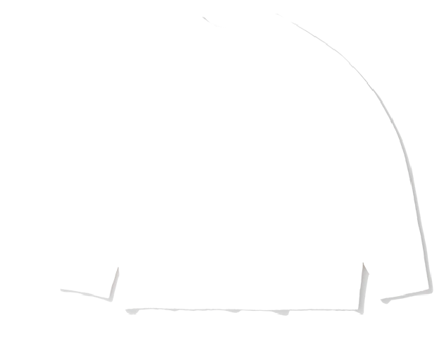 ウールカシミヤ アクアラグランクルーネックニット