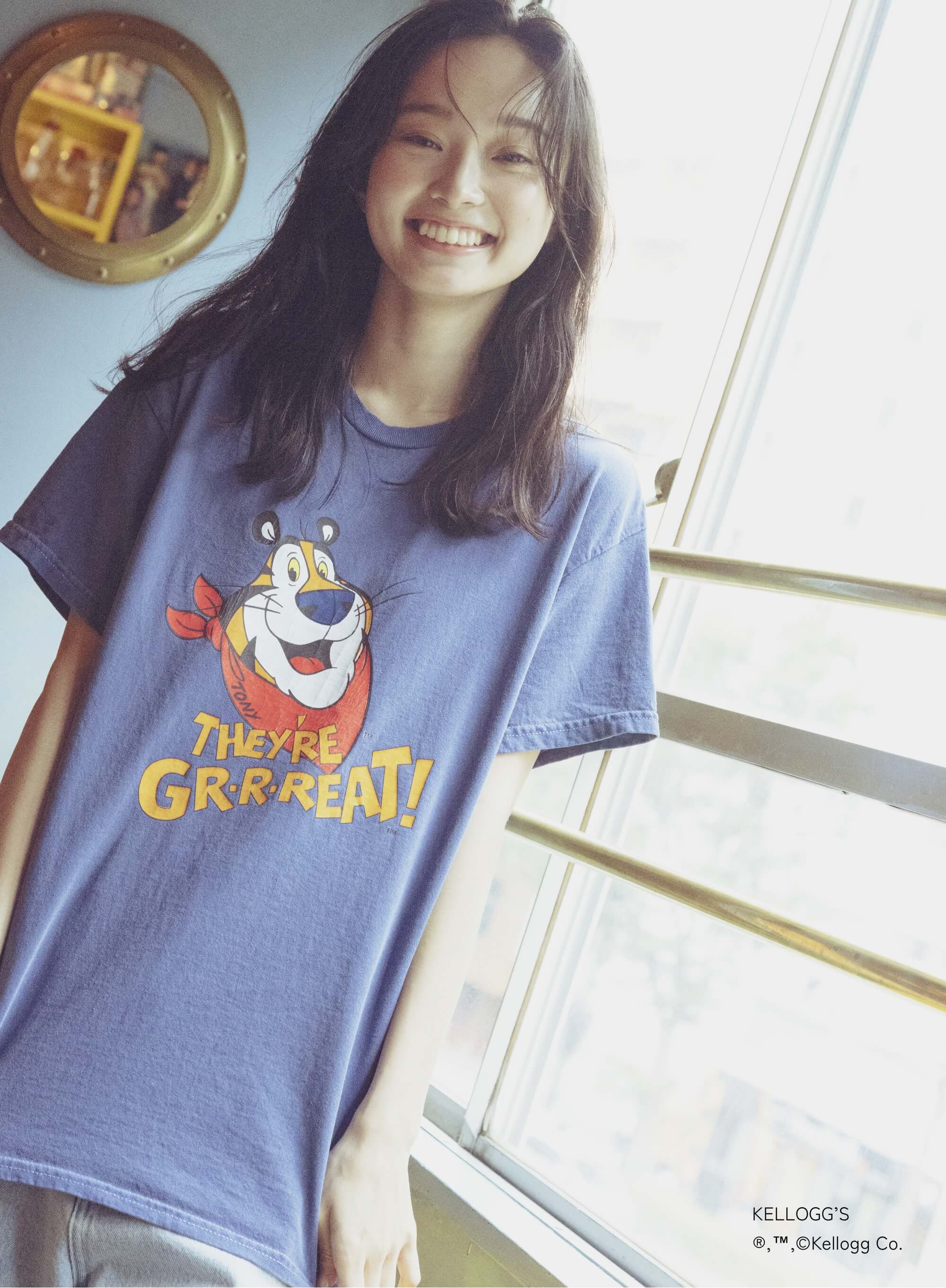 ＜GOODSPEED × info. BEAUTY&YOUTH＞ ケロッグTシャツ- 1 ladies