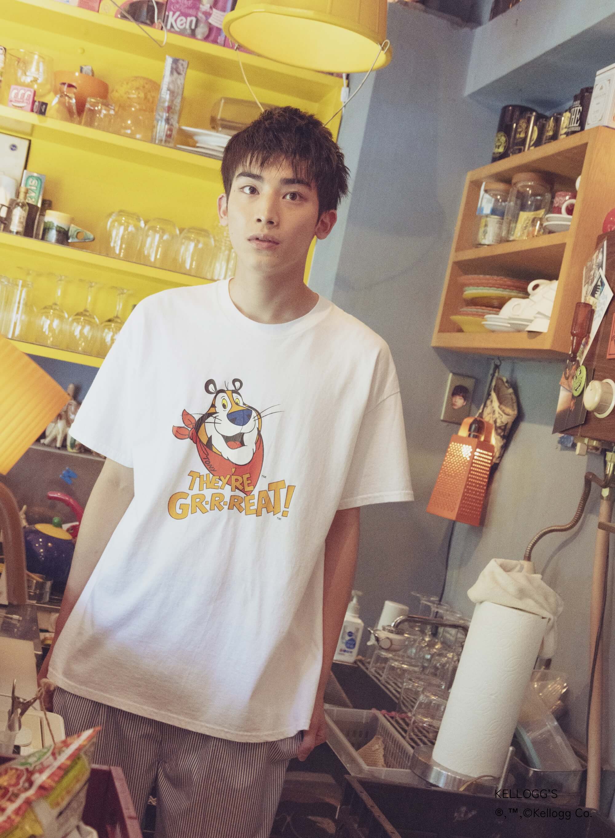 ＜GOODSPEED × info. BEAUTY&YOUTH＞ ケロッグTシャツ- 1 men's