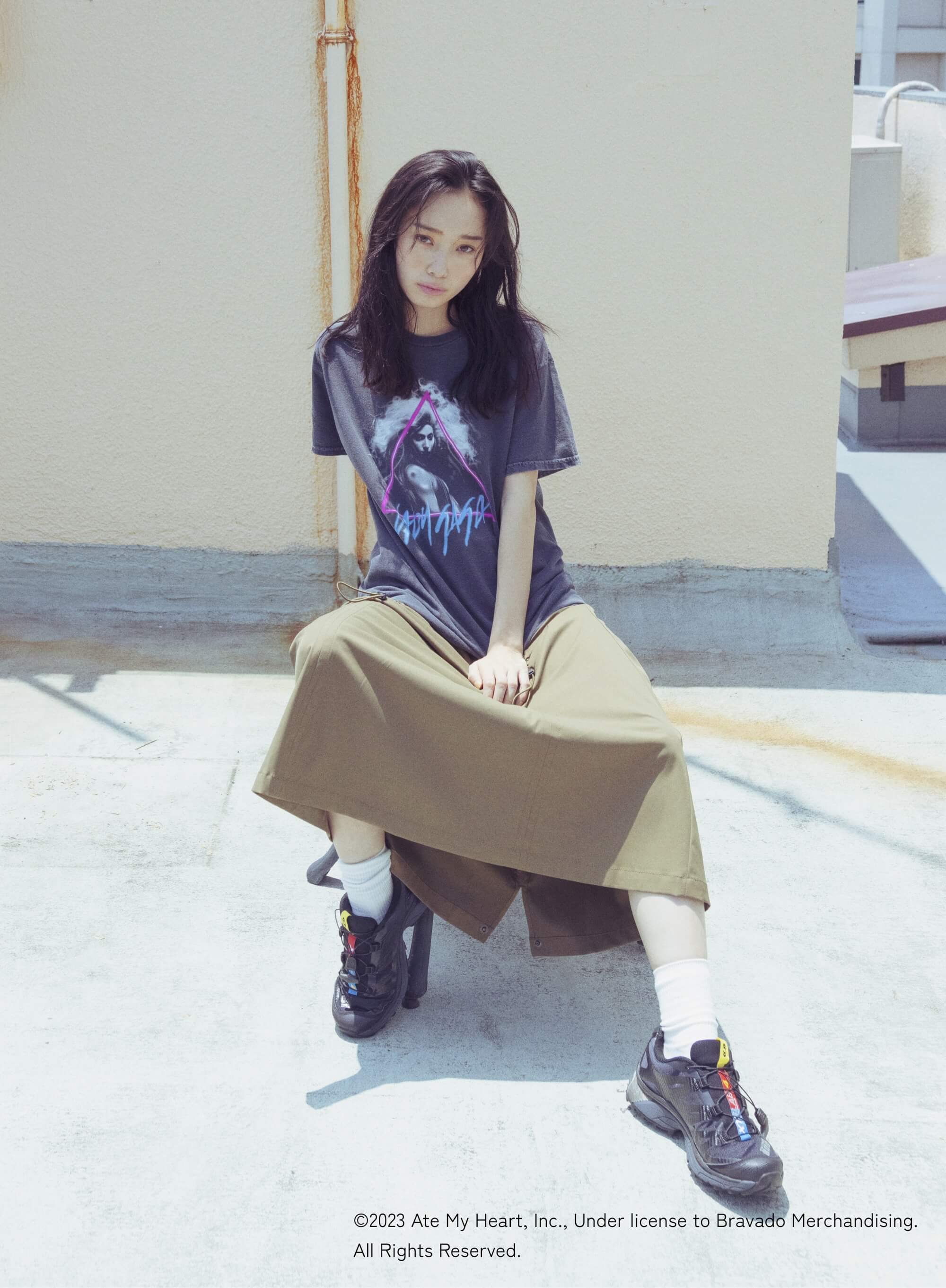 ＜GOODSPEED × info. BEAUTY&YOUTH＞レディーガガ Tシャツ