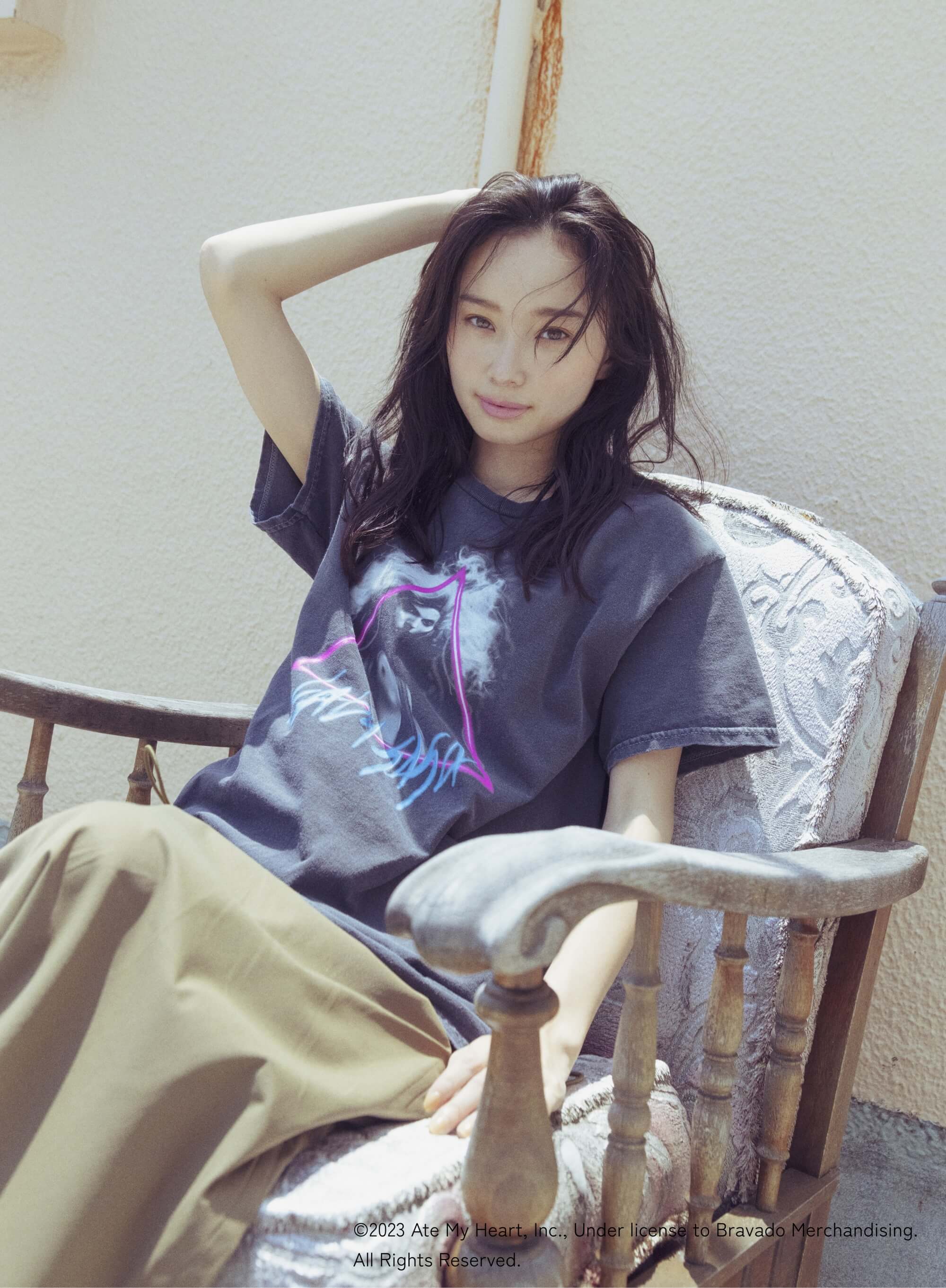 ＜GOODSPEED × info. BEAUTY&YOUTH＞レディーガガ Tシャツ