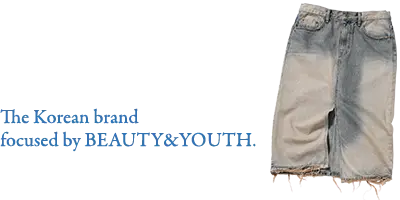 The Korean brand focused by BEAUTY&YOUTH.