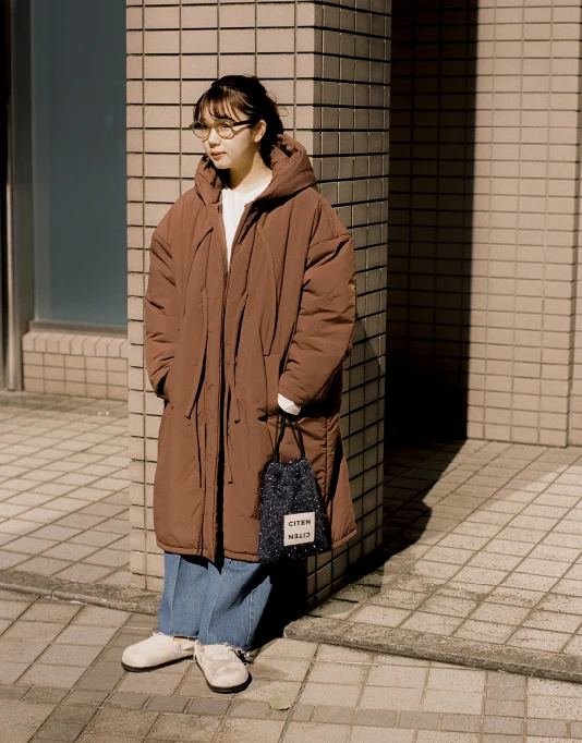 RIBBON PUFFY COAT