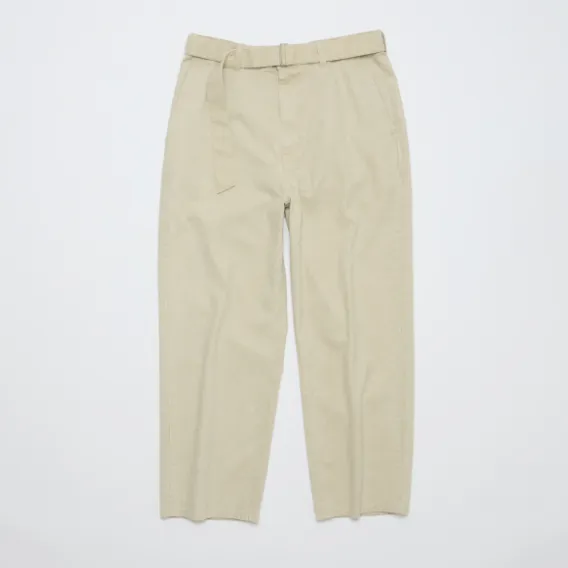 ベルテッドウォッシュツイルパンツ