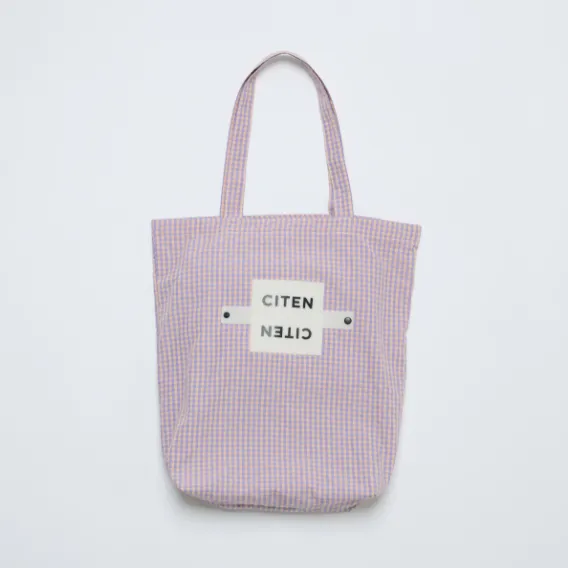 CITENクルクルパッチンギンガムトート
