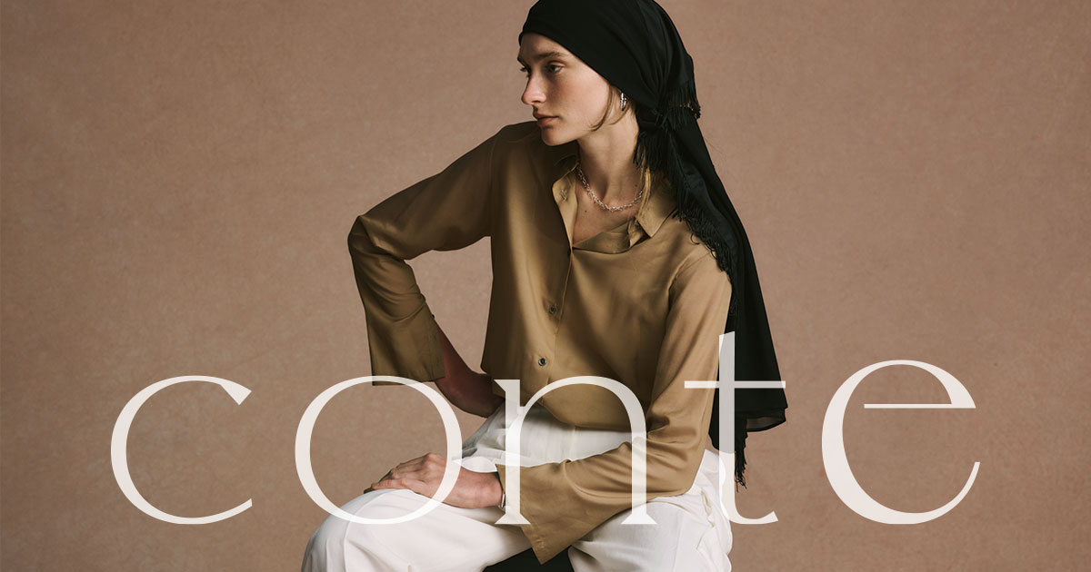 conte 2024 AUTUMN/WINTER LOOK_1 辺見えみり|コンテ conte 2024 AUTUMN/WINTER LOOK_1 辺見えみり|コンテ