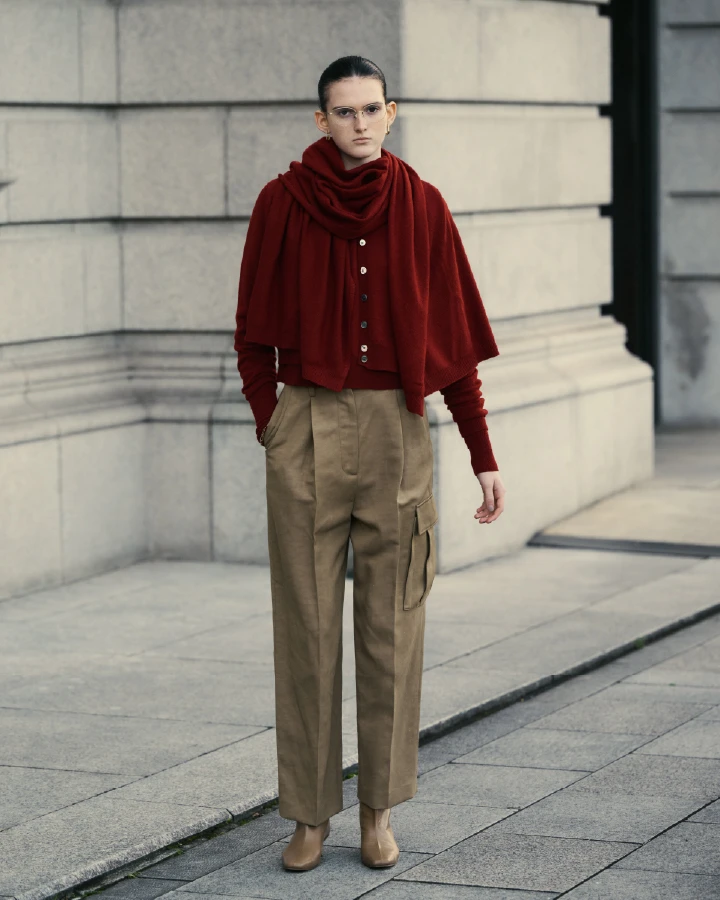 conte 2024 AUTUMN/WINTER LOOK_2 辺見えみり|コンテ conte 2024 AUTUMN/WINTER LOOK_2 辺見えみり|コンテ