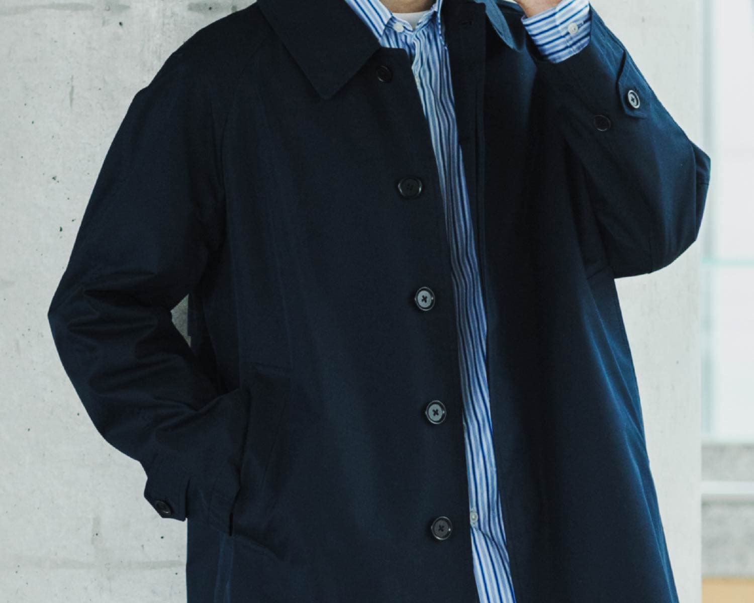 メンズ通勤服】春先に向けて、今買い足すべき頼れるグリーン