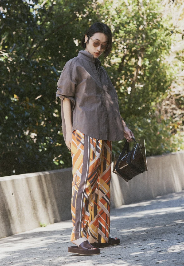 プリントパンツ