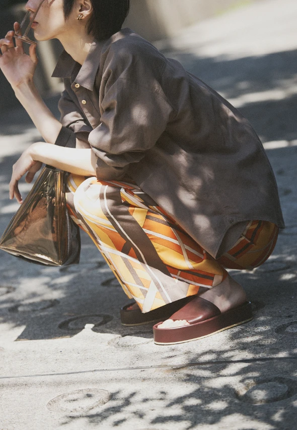 プリントパンツ