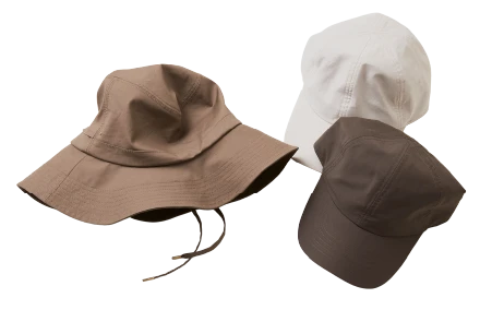 高機能なキャップ＆ハット