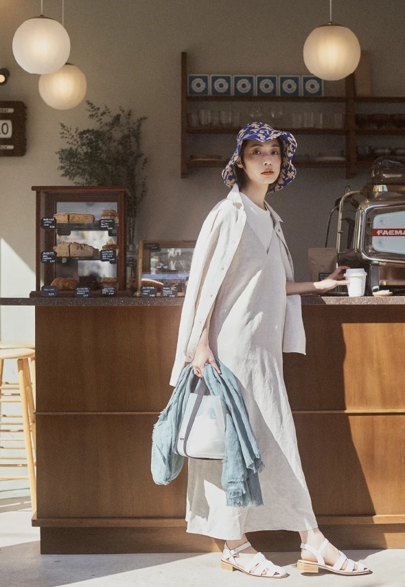 簡単レイヤードできるキャミワンピ