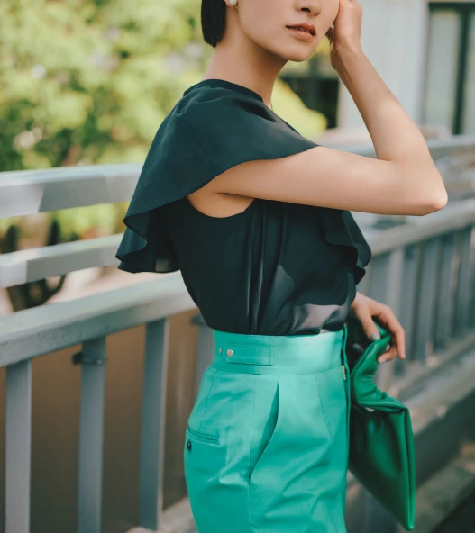 専用 グリーンレーベルリラクシング他 ジャケット＆パンツ＆ブラウスset 通勤 Topics4 夏のお仕事服の新定番 #働くグリーンレーベル