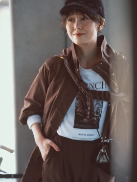 オルマイパンツ DARK BROWN #PARK