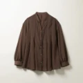 ミルフィーユフレアブラウス MD.BROWN