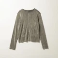 極みシアーフロッキーカーデ MD.GRAY