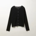 極みシアーフロッキーカーデ BLACK