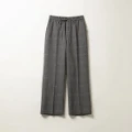 ニーハイフレアパンツ CHECK GRAY