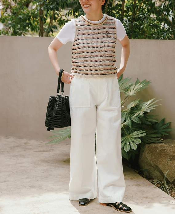 ベイカーデニムOFF WHITE