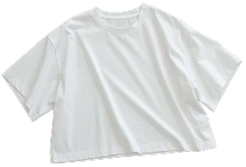クロップドTシャツ