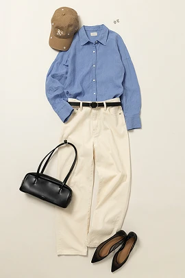 リネンバランスシャツ