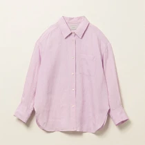 リネン２WAYシャツ LIGHT PINK