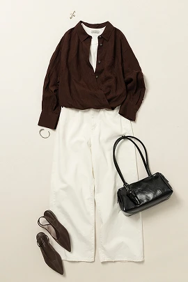 リネン２WAYシャツ