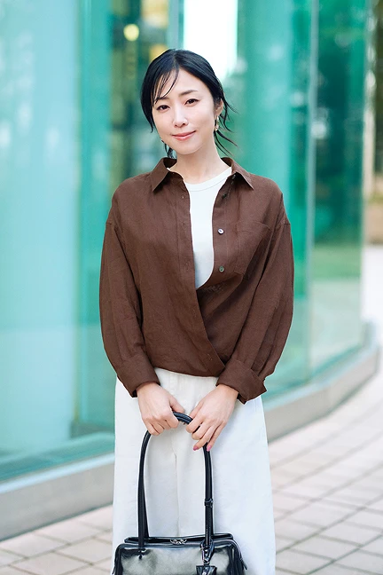 リネン２WAYシャツ