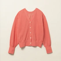 ビューティーネック２WAYカーデ PINK