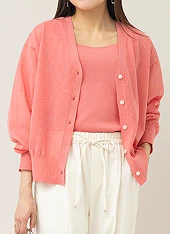 ビューティーネック２WAYカーデ Staff Coordinate