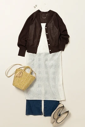 ビューティーネック２WAYカーデ