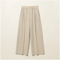 ニーハイワイドパンツ NATURAL