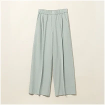 ニーハイワイドパンツ LIGHT BLUE