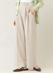 ニーハイワイドパンツ Staff Coordinate