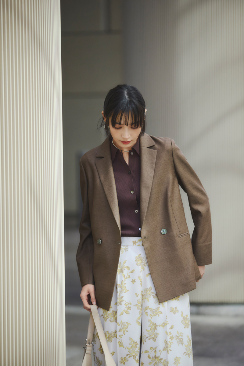 リネンライクジャケット