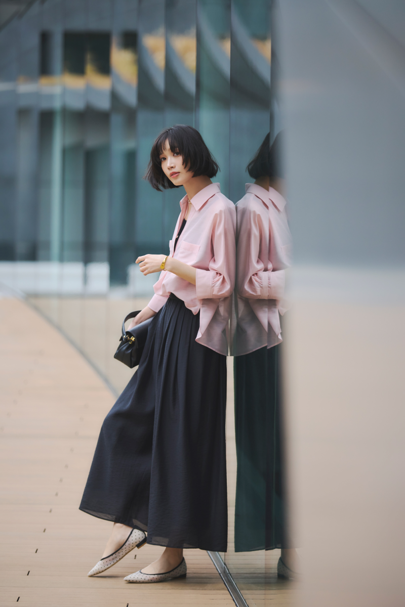 スキッパーシャツ