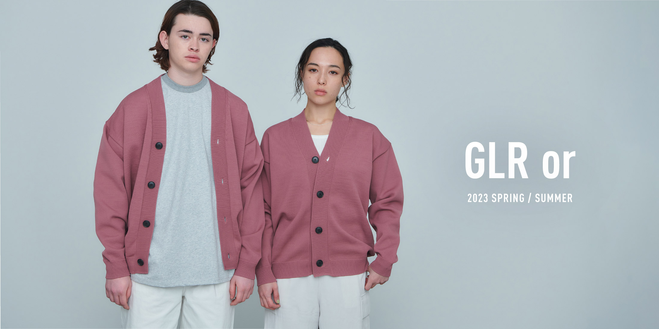 ＜GLR or（ジーエルアール オア）＞2023 SPRING OUTER COLLECTION