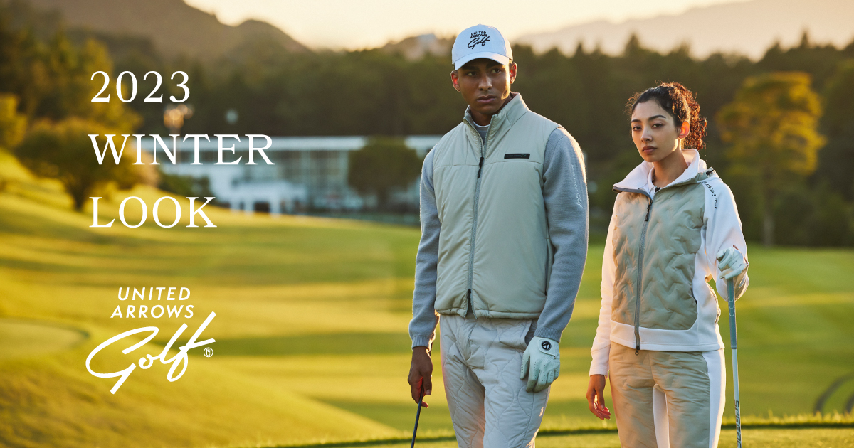 見事な創造力 GOLF ARROWS UNITED 2023 LOOK｜ユナイテッドアローズ WINTER レディースウェア