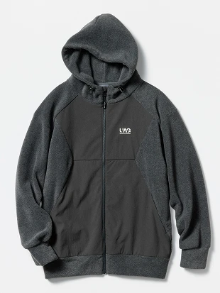 COMBINATION FLEECE HOODIE