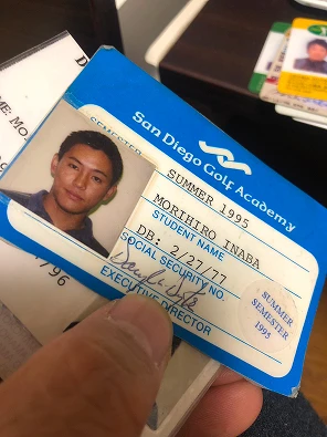 アメリカ留学時代のID。「原理原則」へとつながる原点。