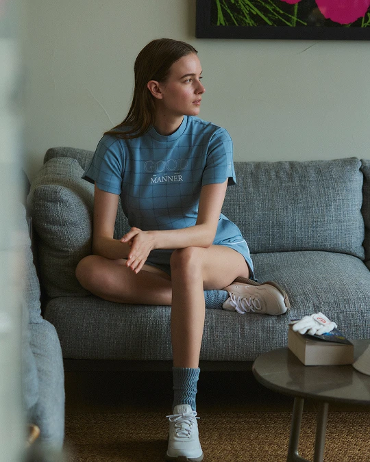 UNITED ARROWS GOLF 2025 MID SUMMER COLLECTION LOOK 04