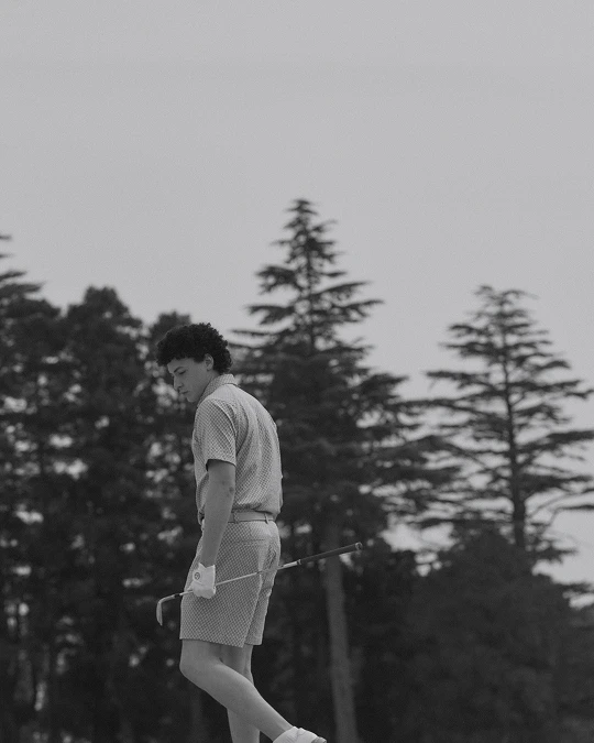 UNITED ARROWS GOLF 2025 MID SUMMER COLLECTION LOOK 05