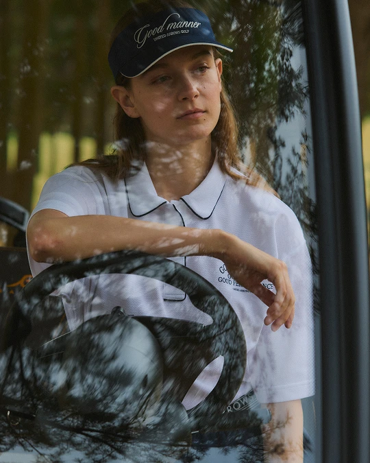 UNITED ARROWS GOLF 2025 MID SUMMER COLLECTION LOOK 08