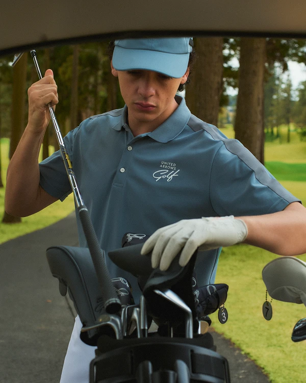UNITED ARROWS GOLF 2025 MID SUMMER COLLECTION LOOK 09