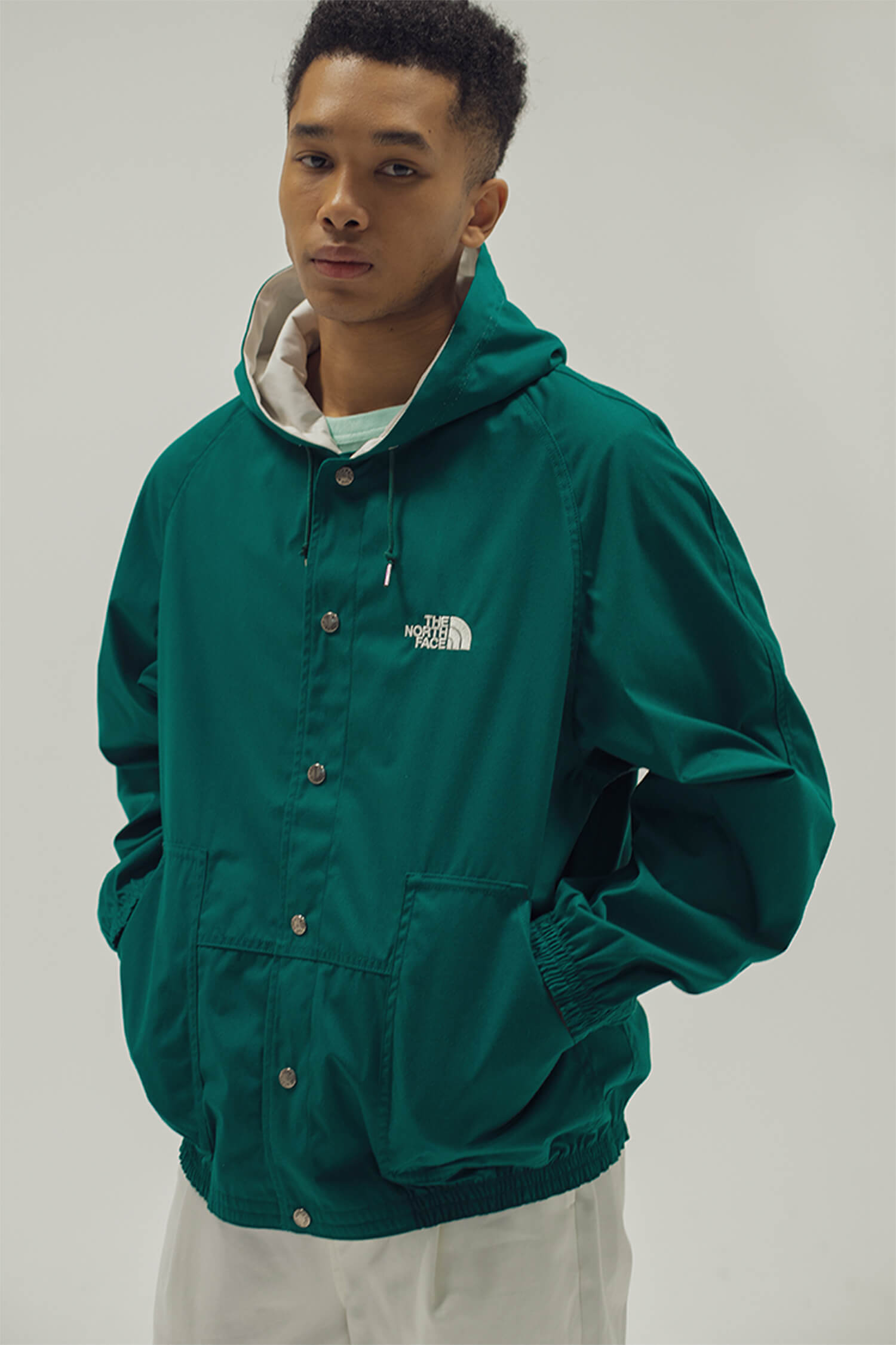 north face × monkey time マウンテンパーカー